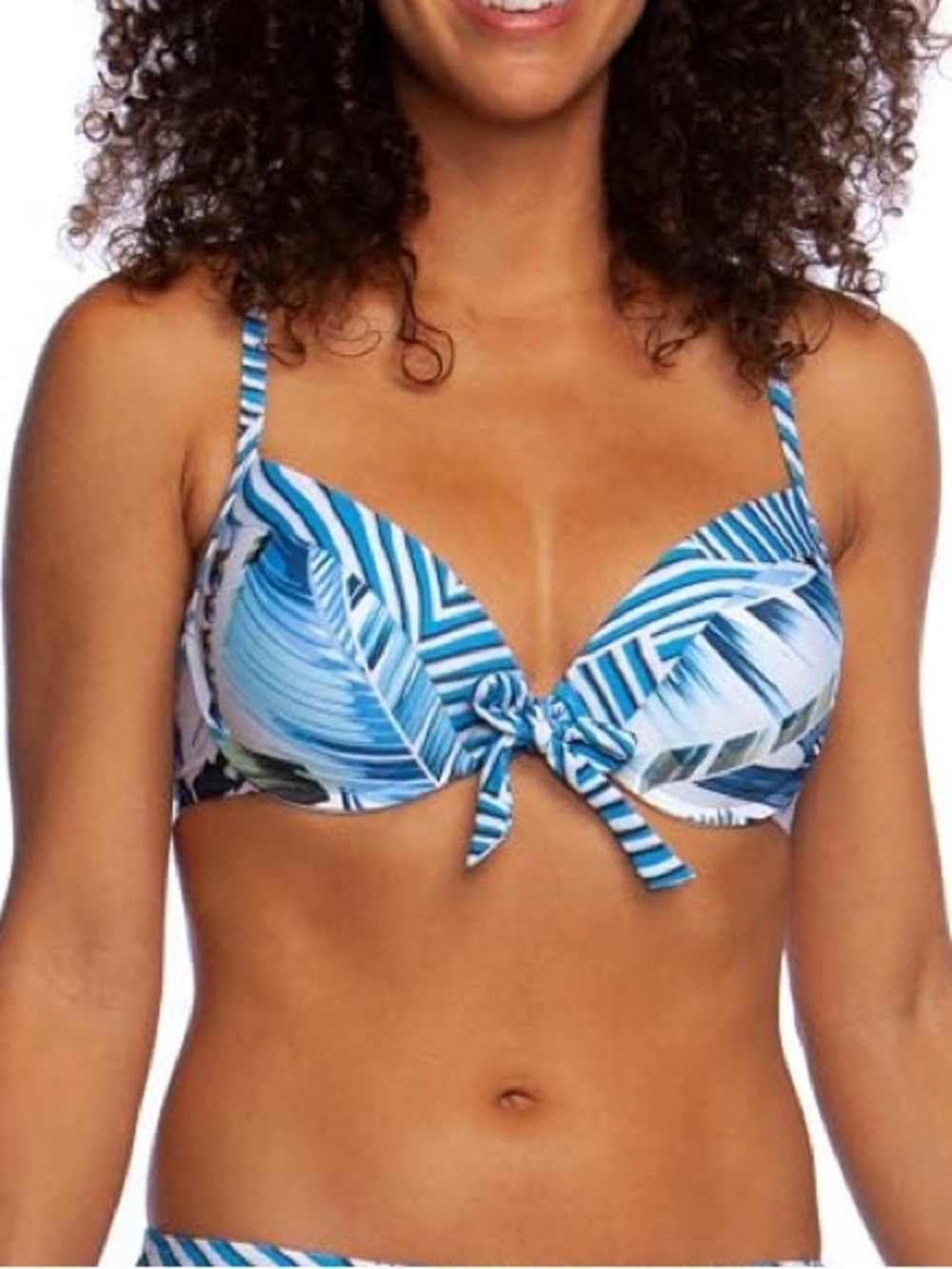 La Blanca Underwire Push-up Bikini Top Size 6